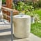 Glitzhome® 18.5" Multi-Functional Textured Garden Stool